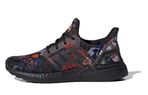 Adidas Ultraboost 20 Unisex Running Shoes, Black/Red/White