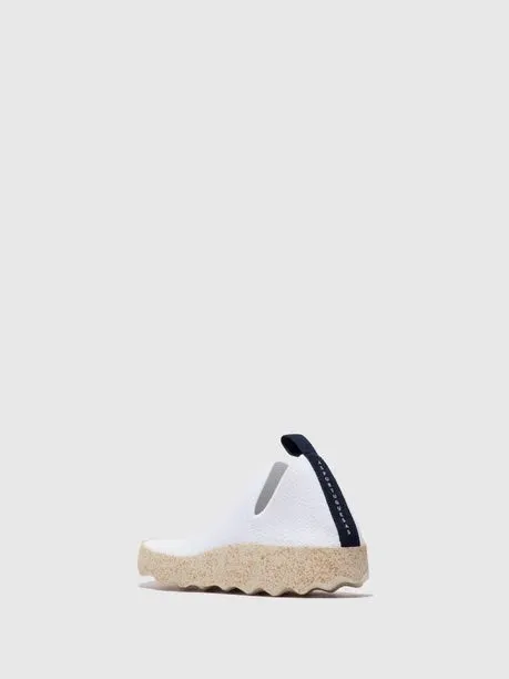 AsPortuguesas Womens Care L Elasticated Sneakers White