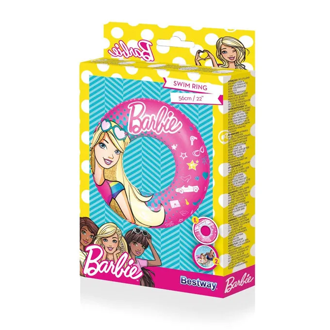 Bestway Barbie Print Swim Ring