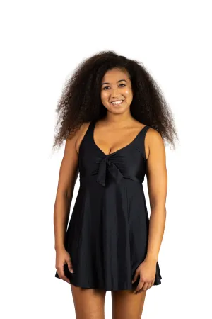 Bow Front Swim Dress