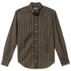 Brown Japanese Washer Stripe