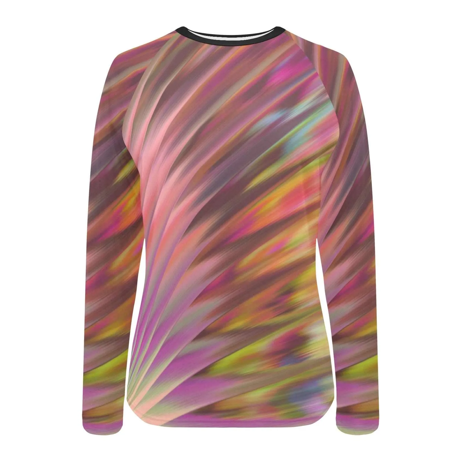 Color Blast Women's Long Sleeve Swim Shirt