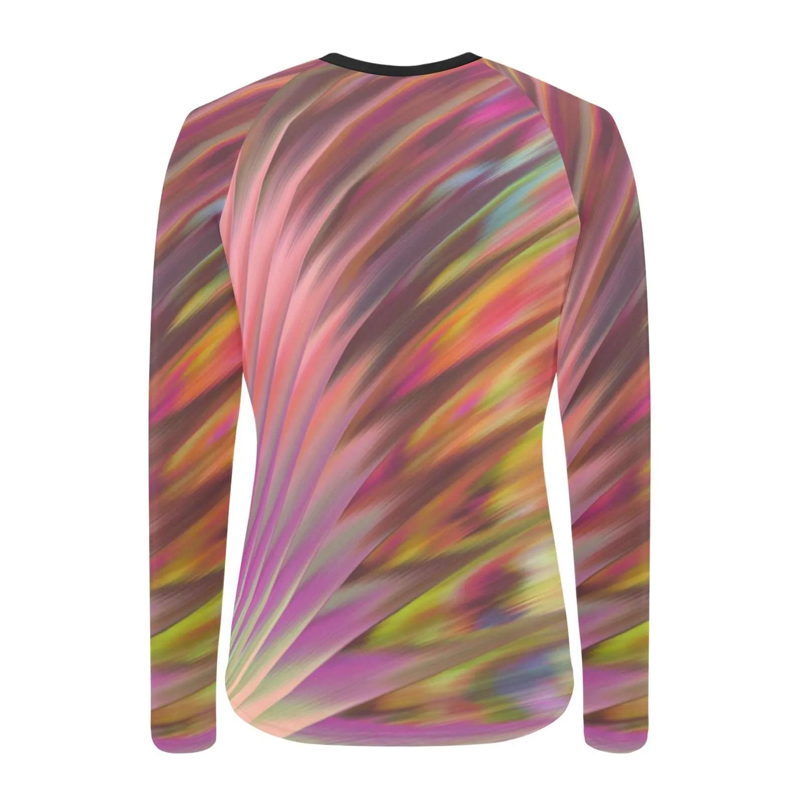 Color Blast Women's Long Sleeve Swim Shirt