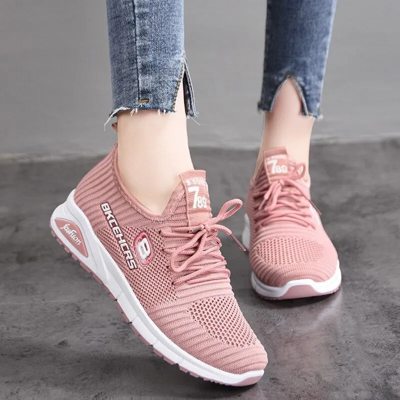 Cuzcare Women Orthopedic Shoes Platform Comfy Sneakers