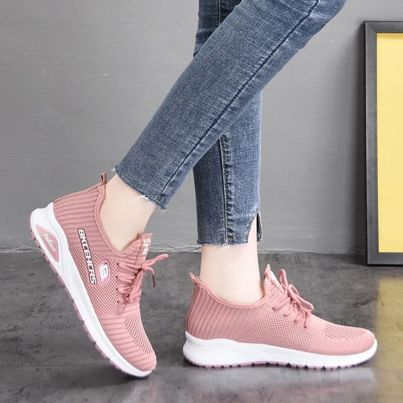 Cuzcare Women Orthopedic Shoes Platform Comfy Sneakers