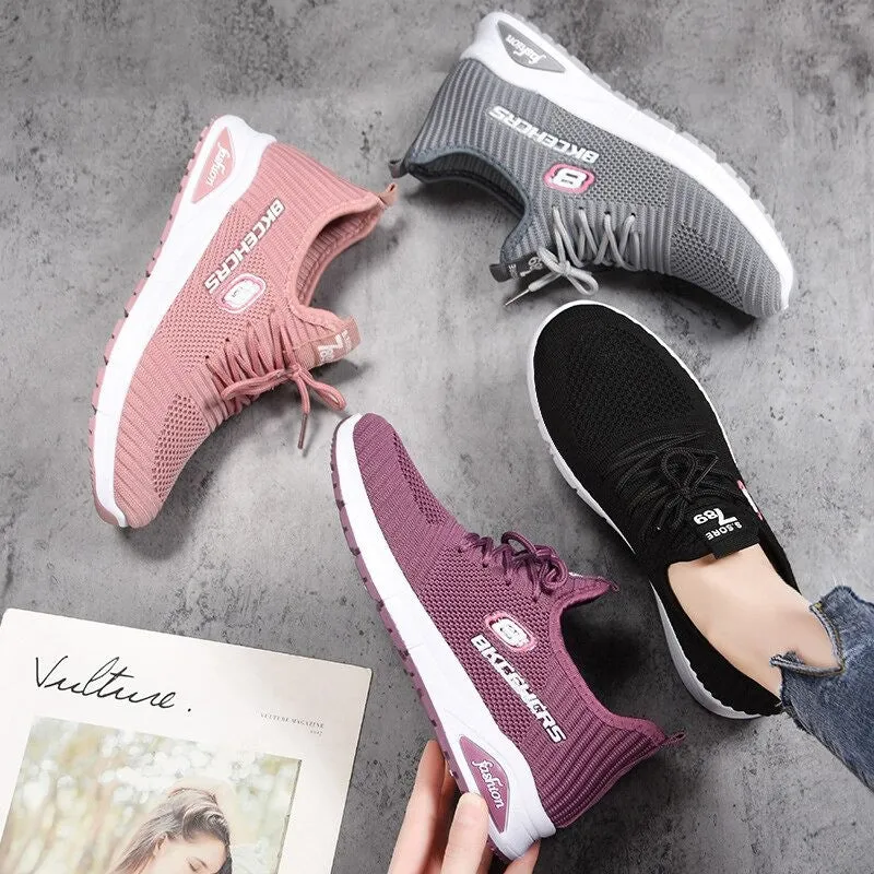 Cuzcare Women Orthopedic Shoes Platform Comfy Sneakers