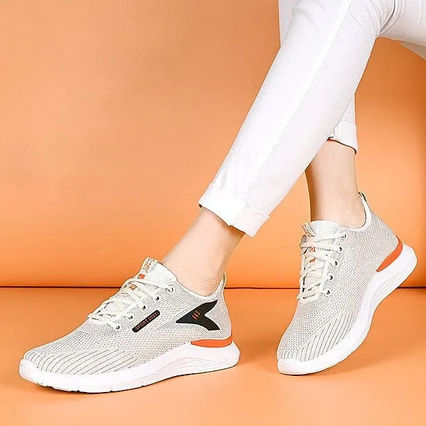 Cuzcare Women Platform Orthopedic Shoes Deodorization Mesh Lace-up Walking Sneakers