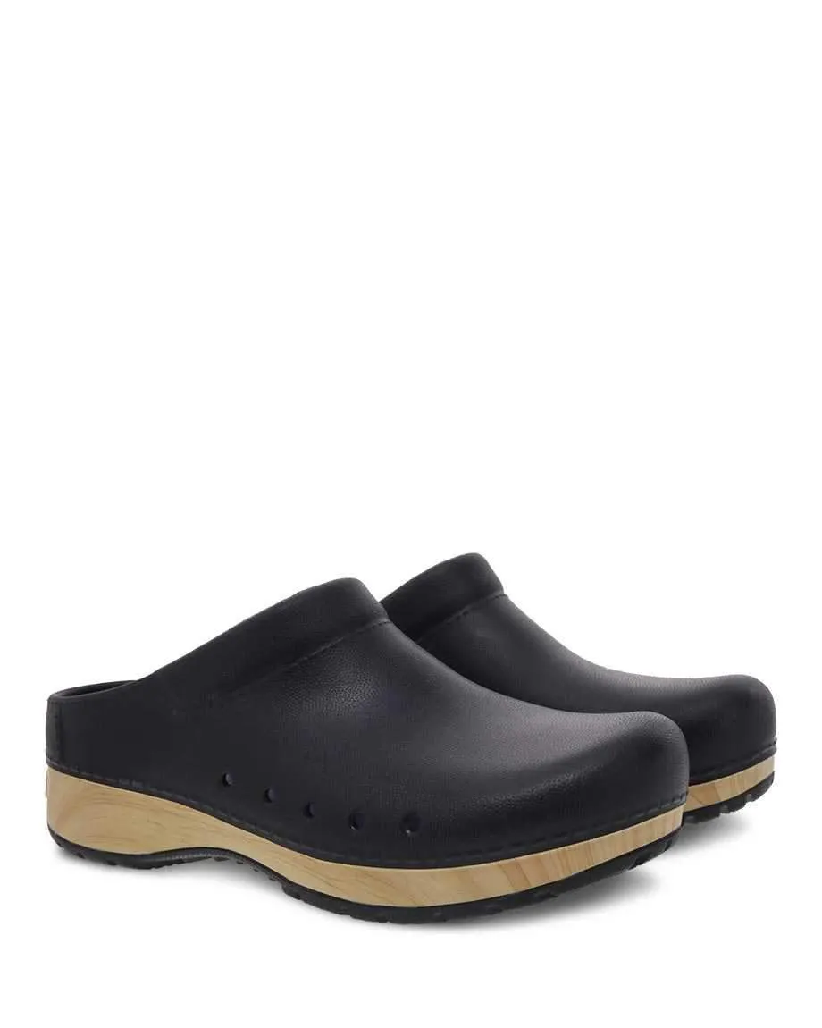 Dansko Unisex Kane Molded Clogs - Black