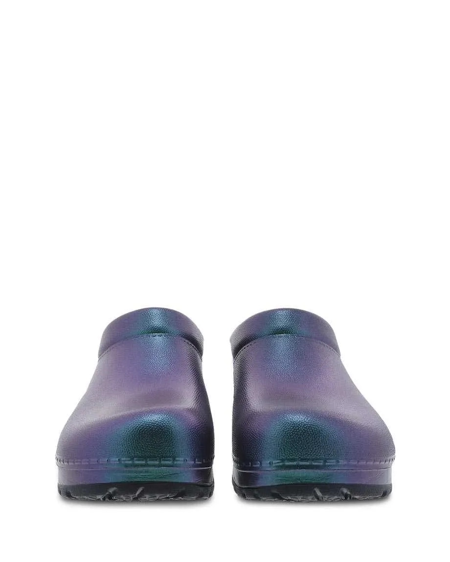 Dansko Women's Kane Molded Clogs- Black Iridescent