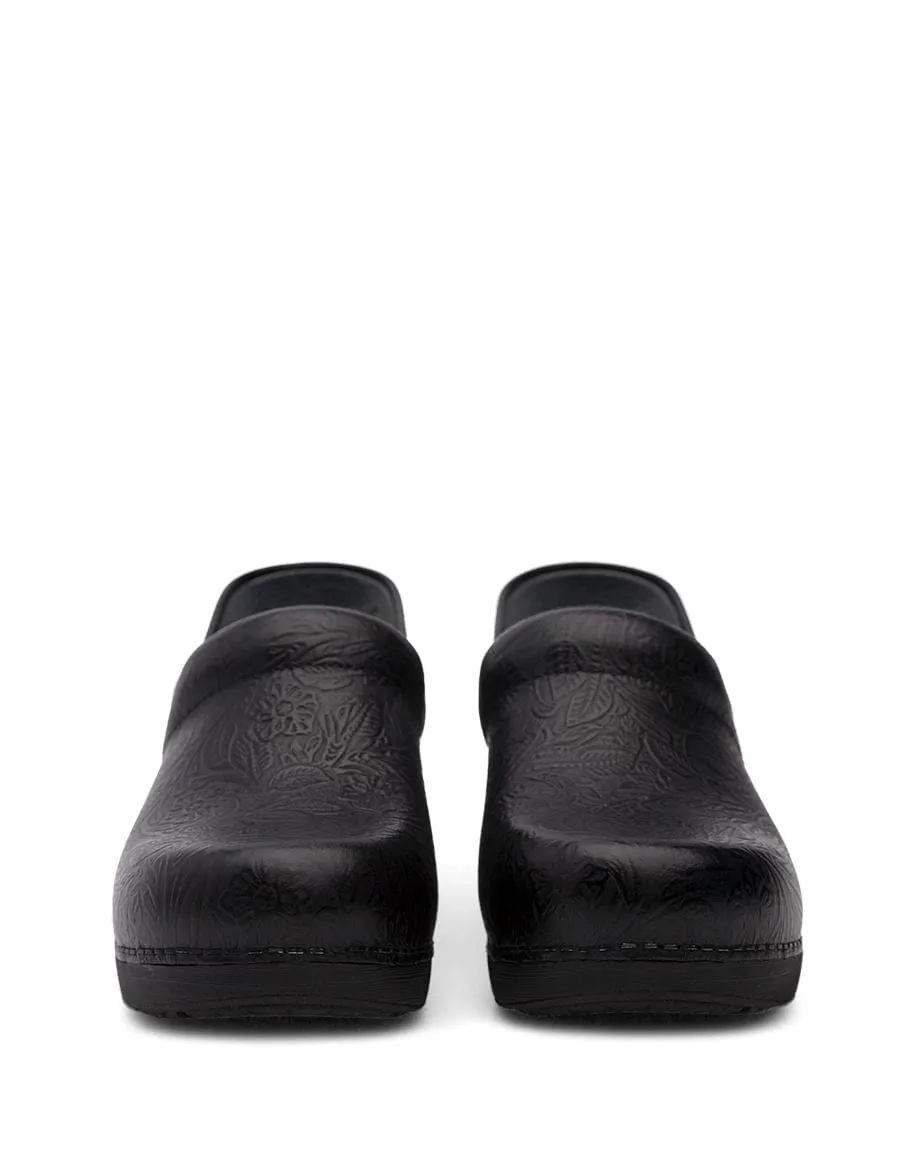 Dansko Women's XP 2.0 Clogs- Tooled Black Floral
