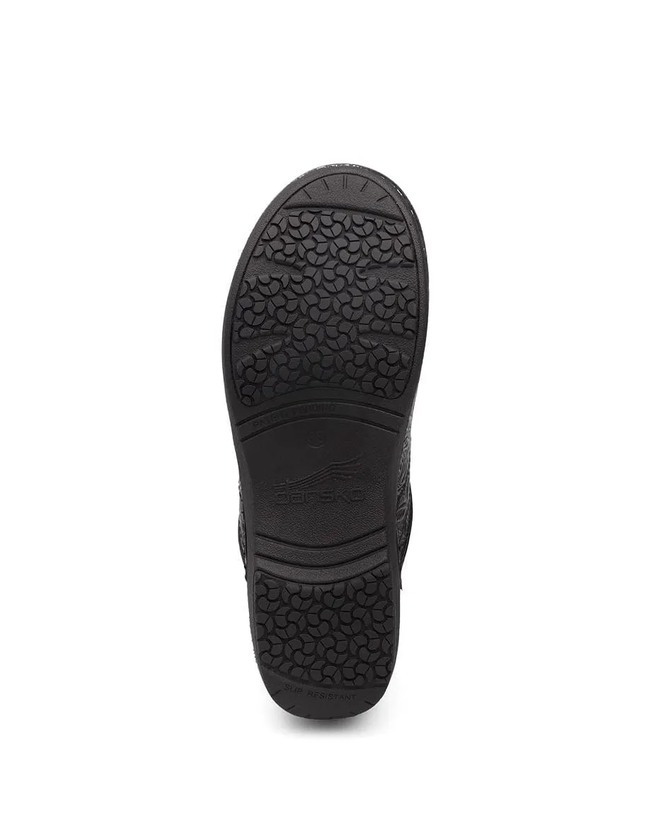 Dansko Women's XP 2.0 Clogs- Tooled Black Floral
