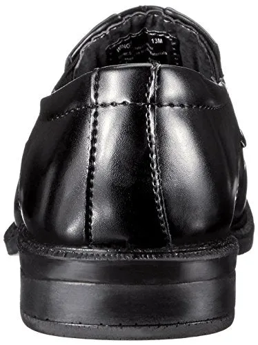 Deer Stags boys Wings Slip-on Loafer, Black, 10 M US Big Kid
