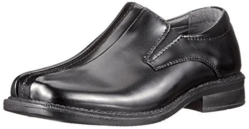 Deer Stags boys Wings Slip-on Loafer, Black, 10 M US Big Kid