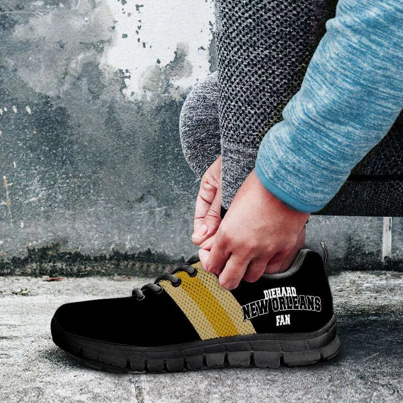 Diehard New Orleans Fan Running Shoes