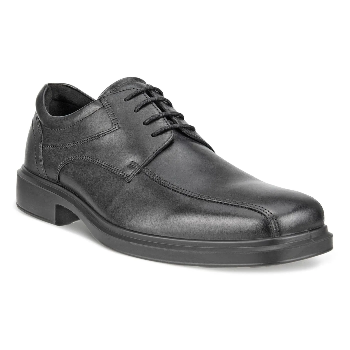Ecco Men's Helsinki 2 Bike Toe Dress Shoes- Black