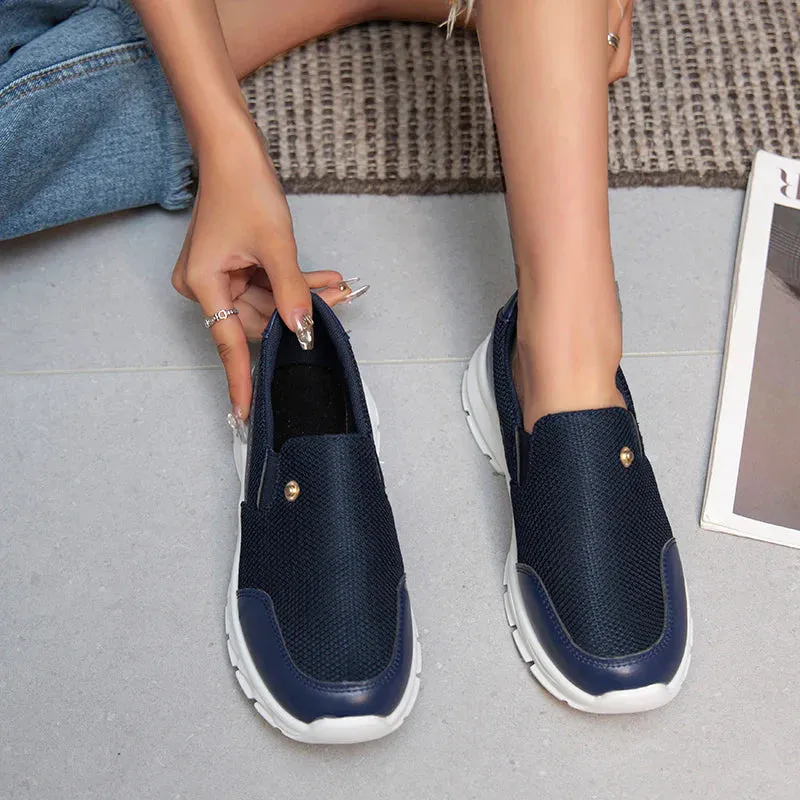 EVELYN™ MESH SLIP-ON KNITTED ORTHOPEDIC SNEAKERS