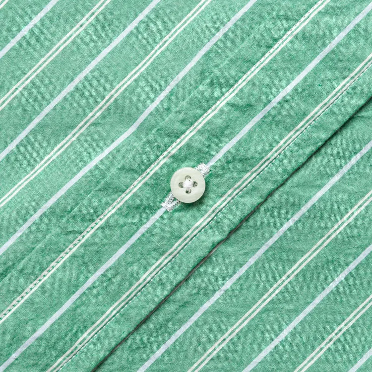 Green Japanese Washer Stripe