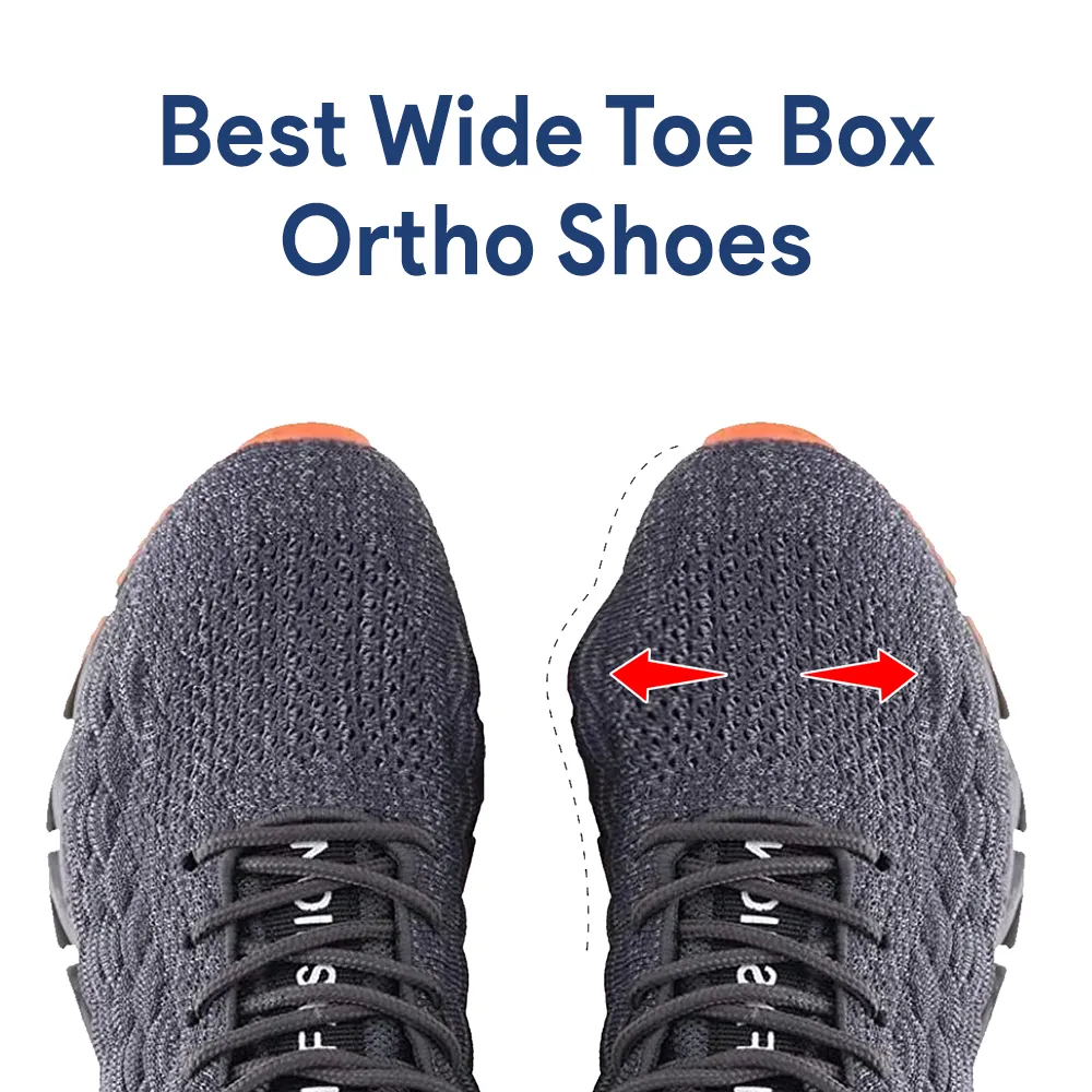 Groovywish Men Orthopedic Shoes Athletic Sneakers