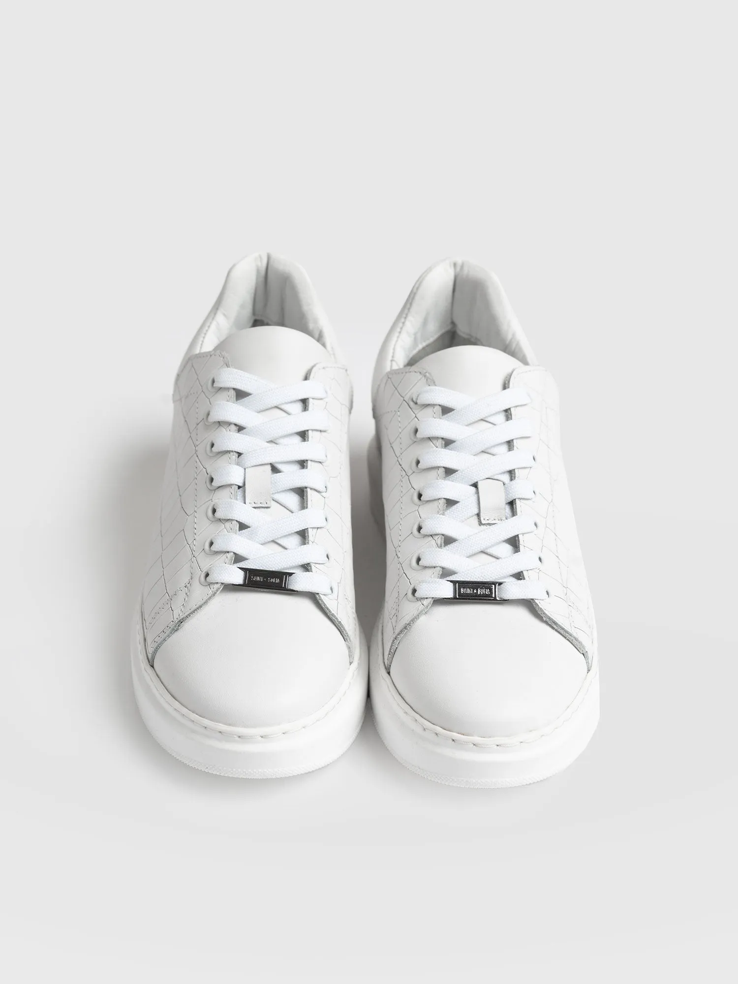Hampstead Sneaker - White Croc