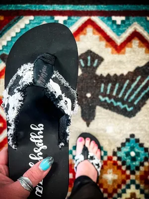 Holy Cow Flip Flop Sandals