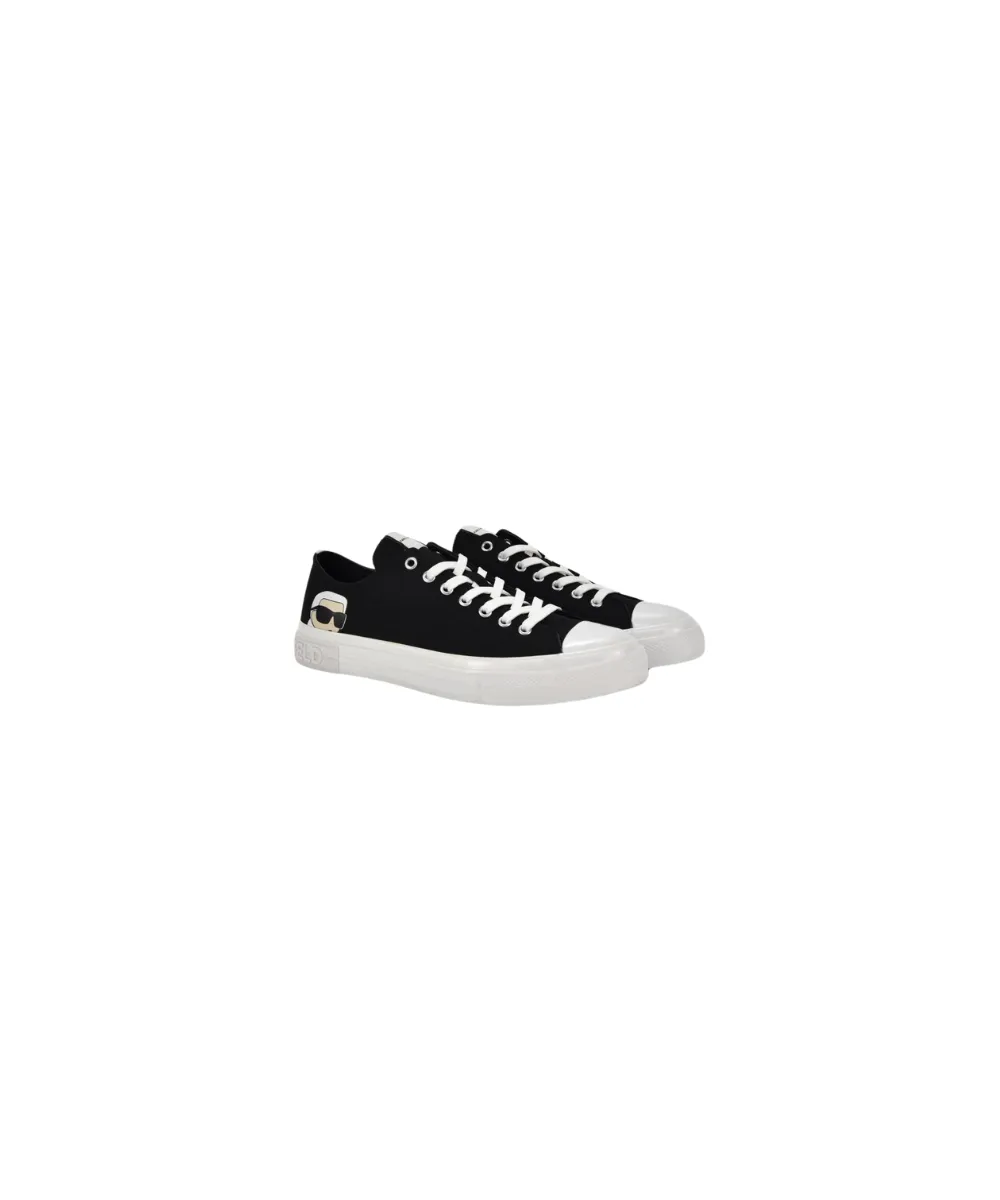 KARL LAGERFELD KAMPUS III LOW CANVAS SNEAKERS