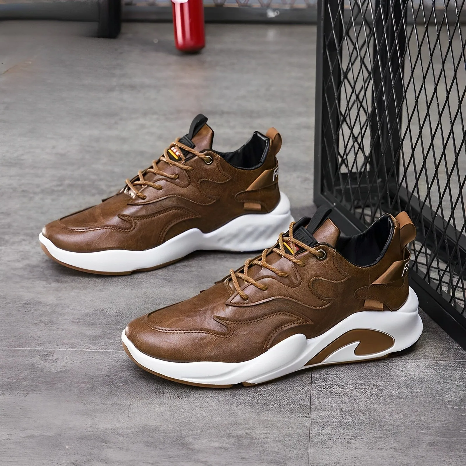 Kayla - Genuine leather sports shoes