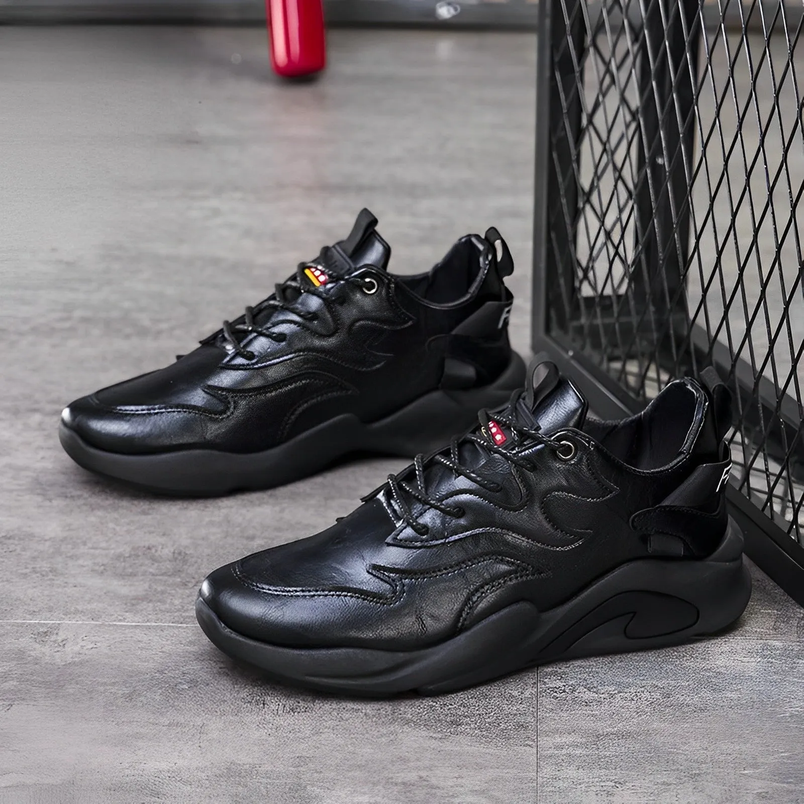 Kayla - Genuine leather sports shoes