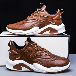 Kayla - Genuine leather sports shoes