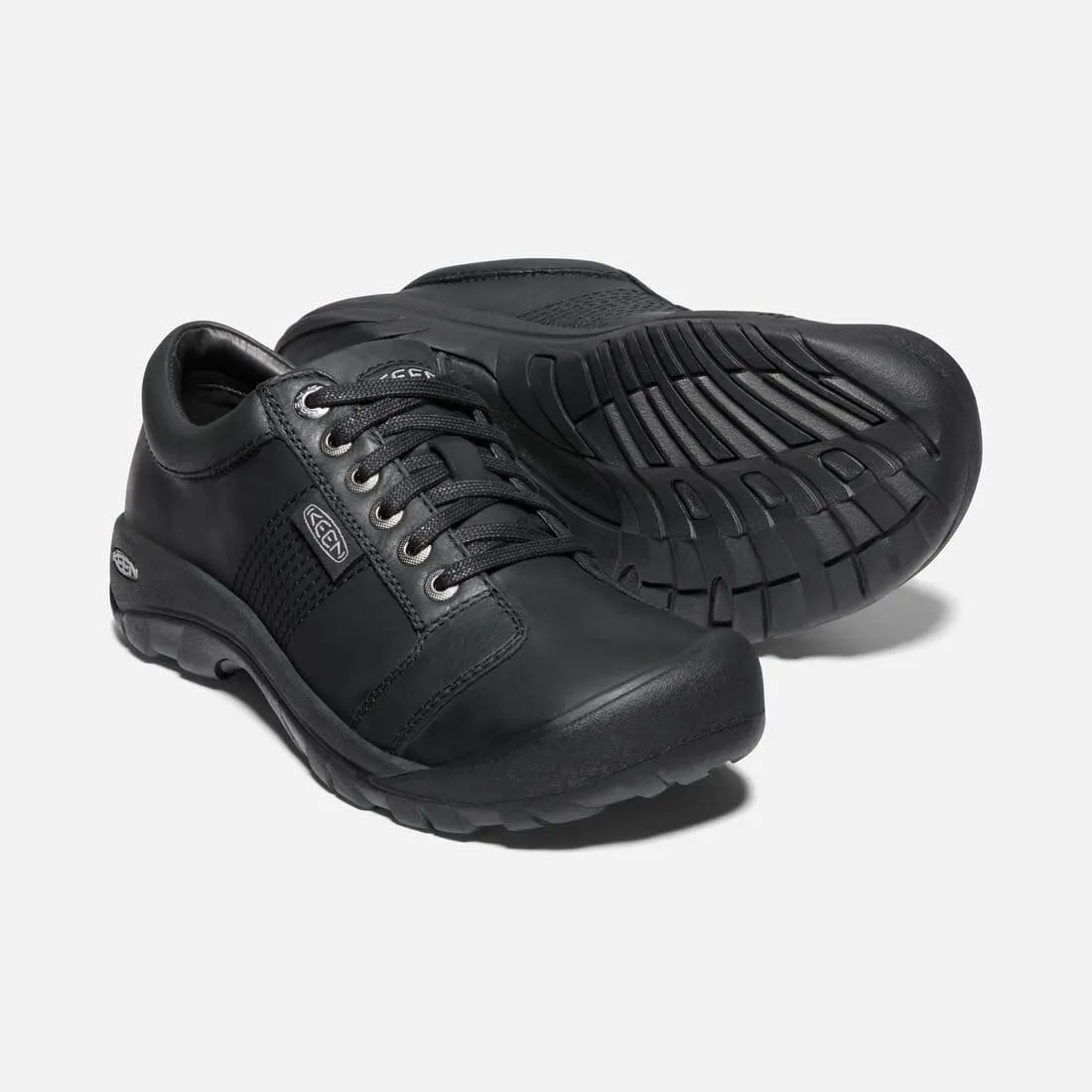 Keen Men's Austin Lace Up Shoes- Black