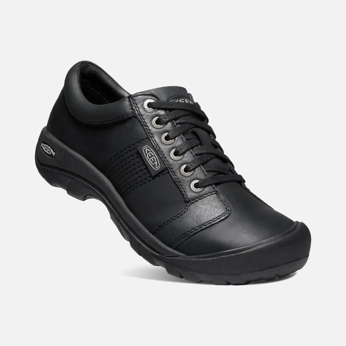 Keen Men's Austin Lace Up Shoes- Black