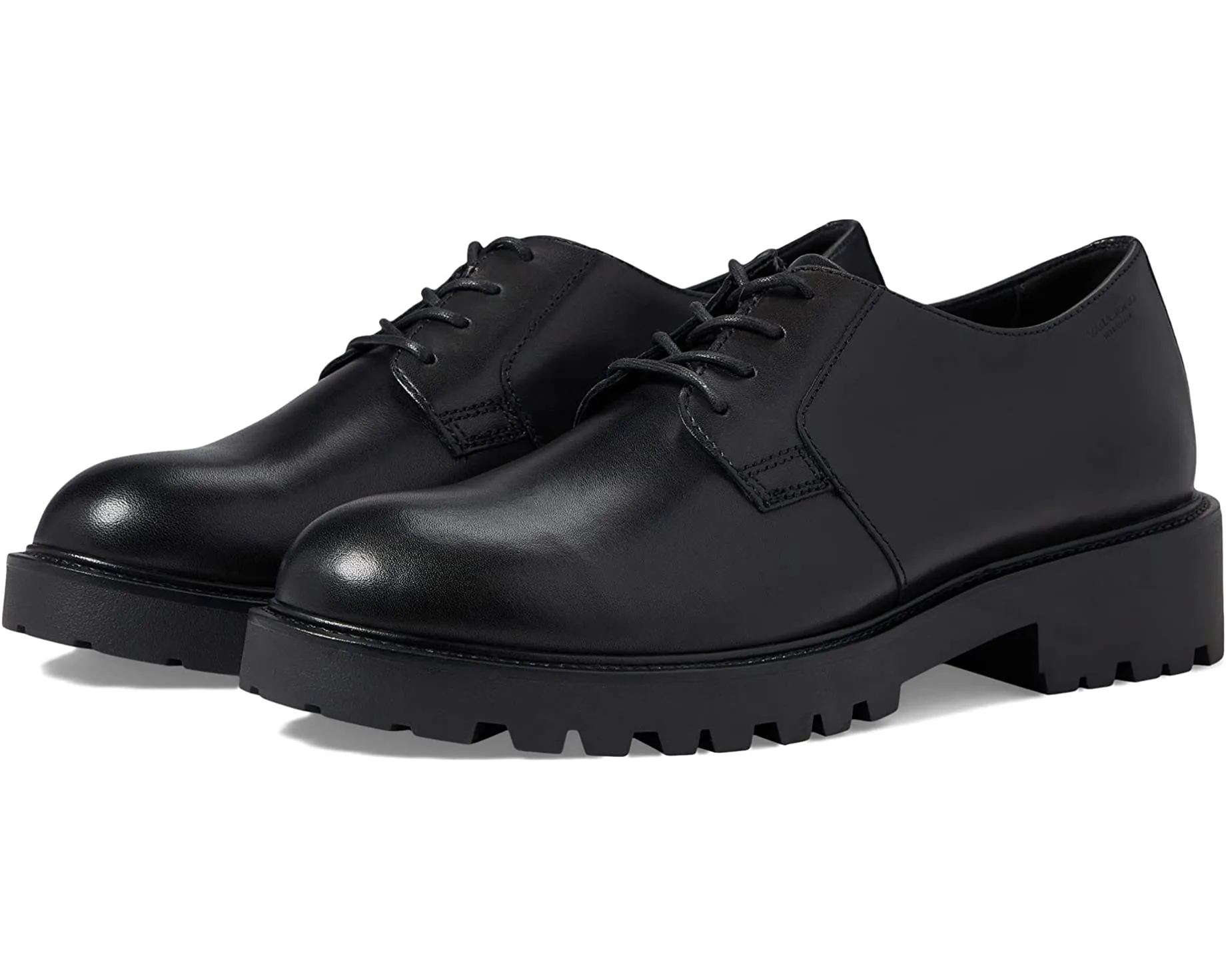 Kenova Leather Derby Vagabond Shoemakers Oxfords, black