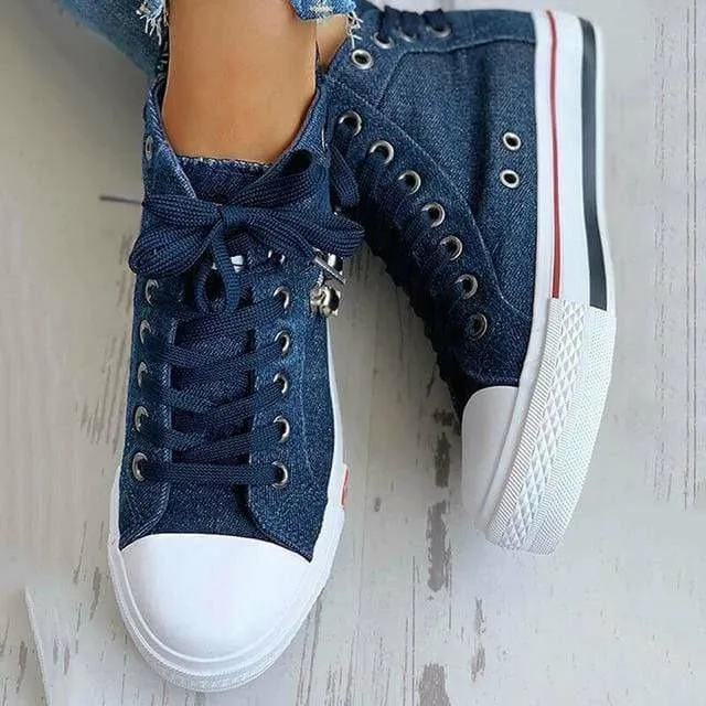 Leon - Vintage Ademende Ritssportschoenen