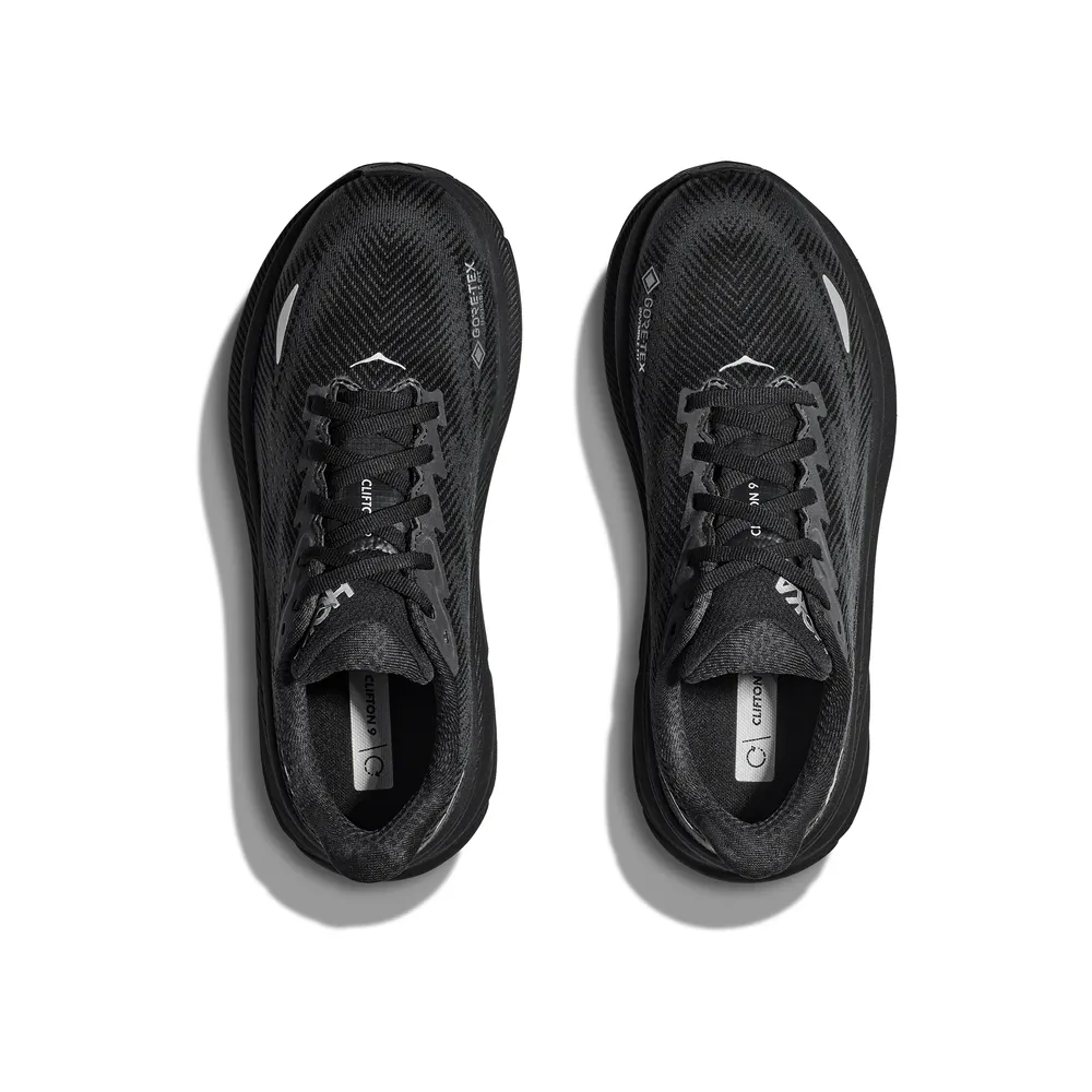 Mens Clifton 9 GTX - Black/Black