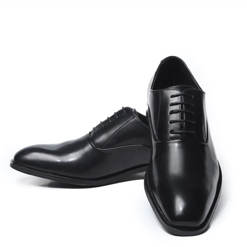 Men's faux leahter derby shoes