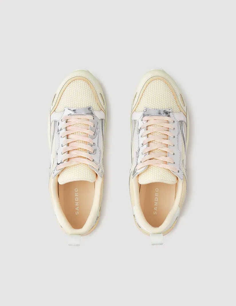 Multicoloured Flame Trainers