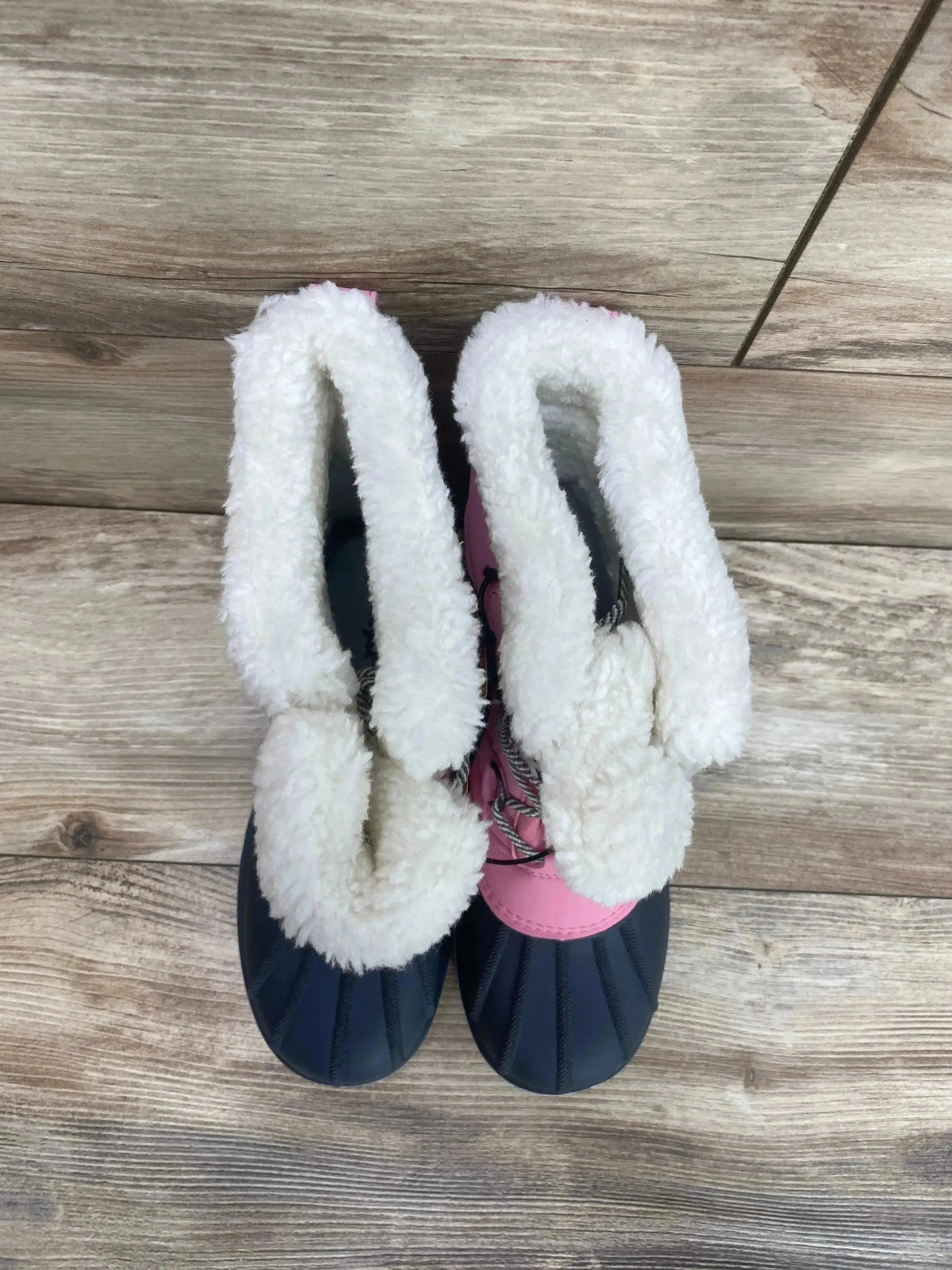 NEW Cat & Jack Kit Winter Boots Pink Sz 5Y