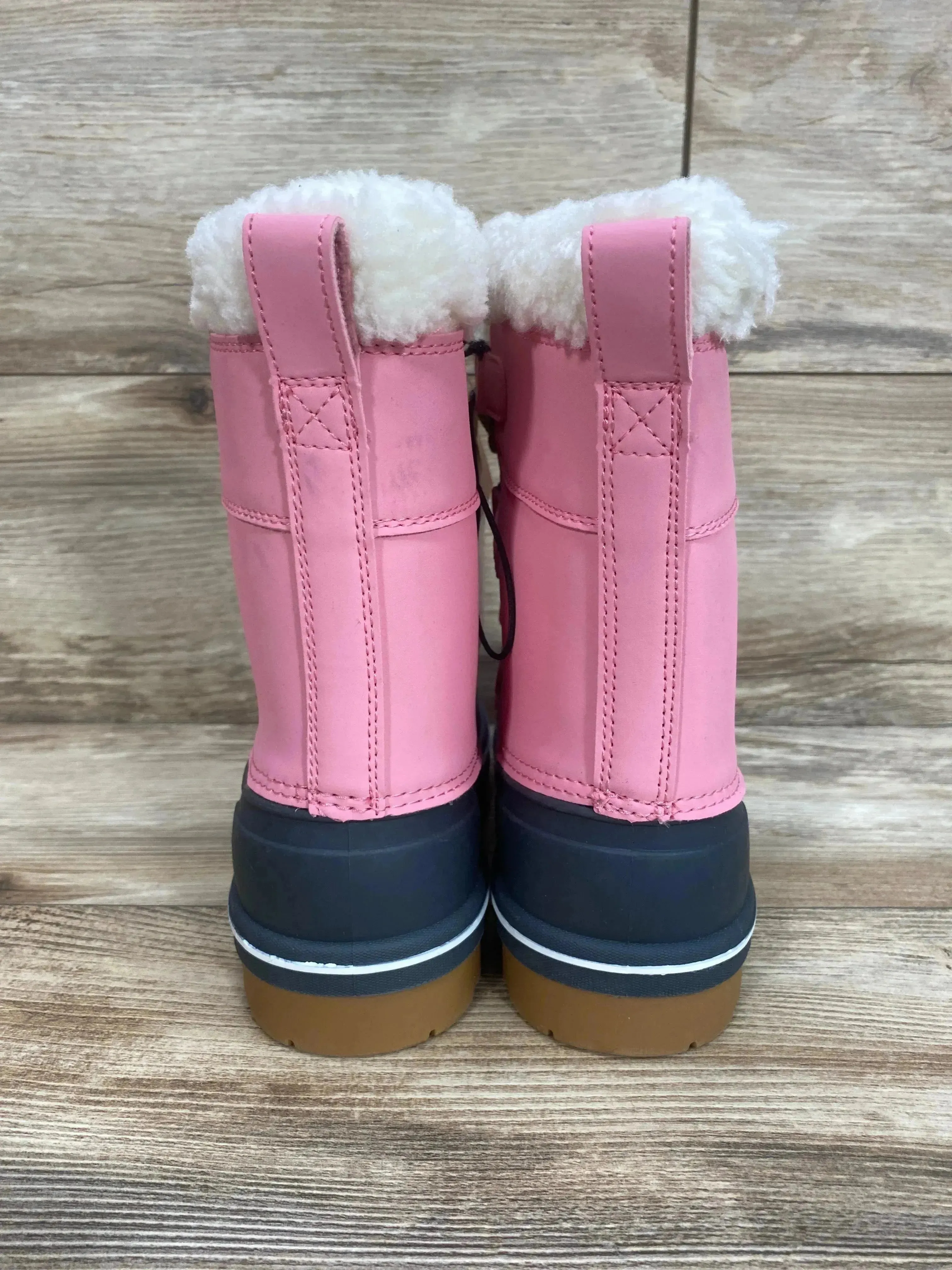 NEW Cat & Jack Kit Winter Boots Pink Sz 5Y