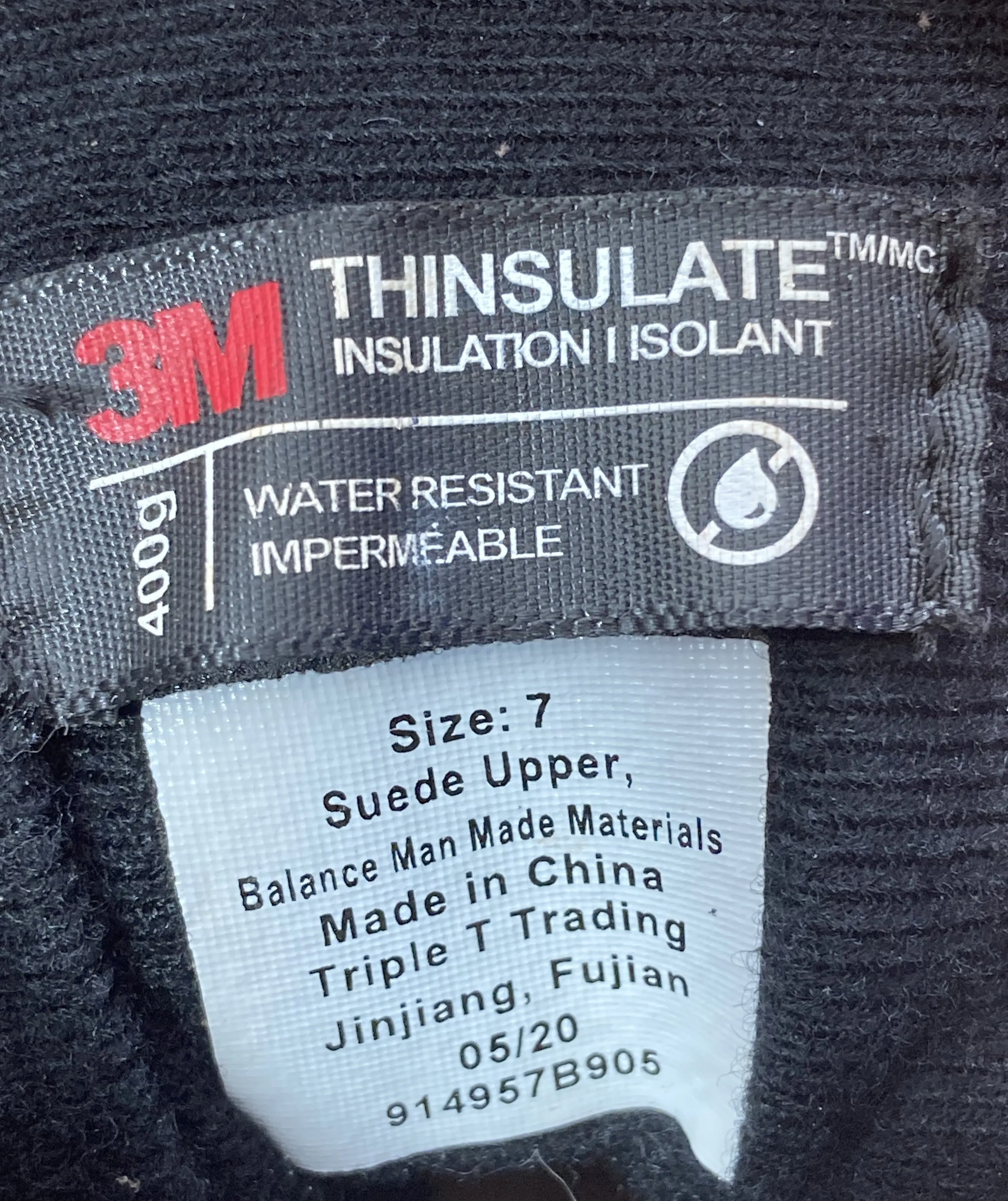 NORTHSIDE 3M THINSULATE WATERPROOF Women Size 7 Suede Hiking Rain Snow Boots Camo