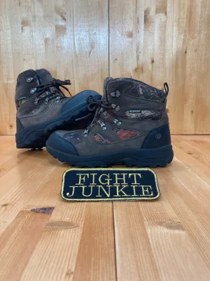 NORTHSIDE 3M THINSULATE WATERPROOF Women Size 7 Suede Hiking Rain Snow Boots Camo