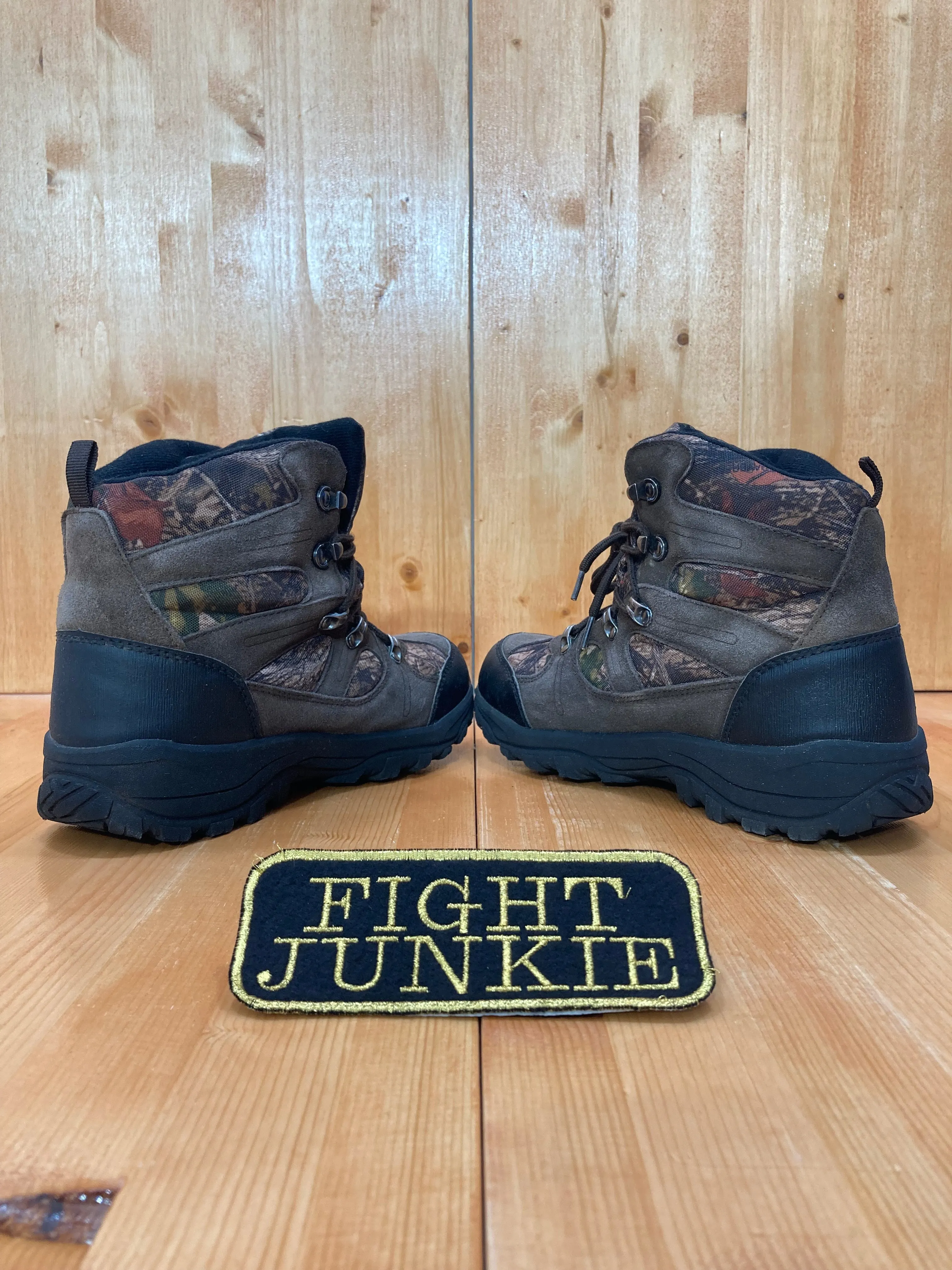 NORTHSIDE 3M THINSULATE WATERPROOF Women Size 7 Suede Hiking Rain Snow Boots Camo