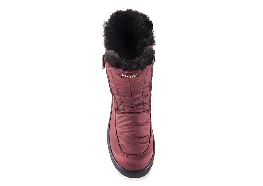 Olang Women's Monica Winter Boots- Burgundy
