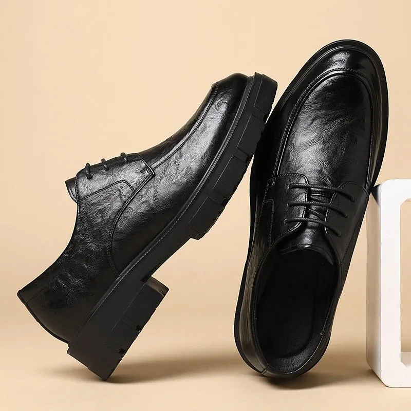OLSON™ - STYLISH LEATHER OXFORDS SHOES