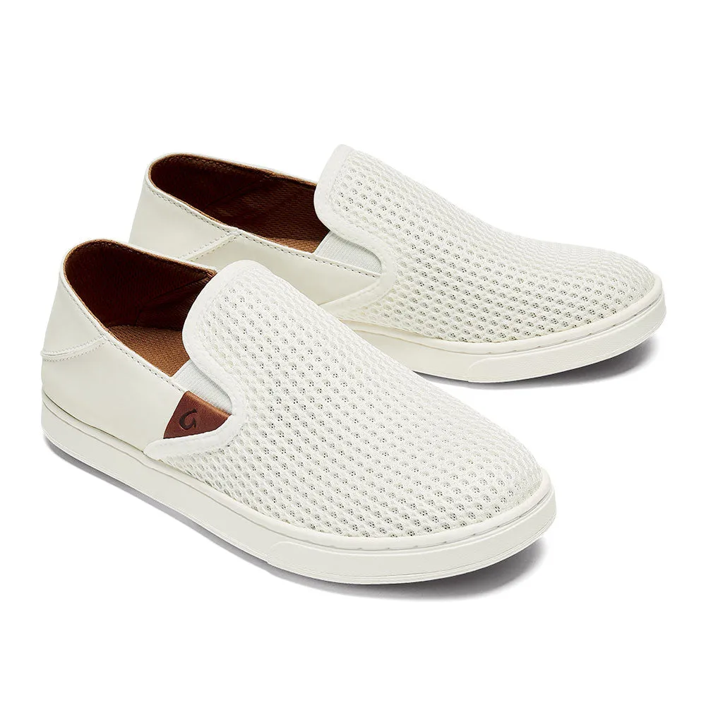 OluKai Pehuea Mesh Slip-On White (Women's)