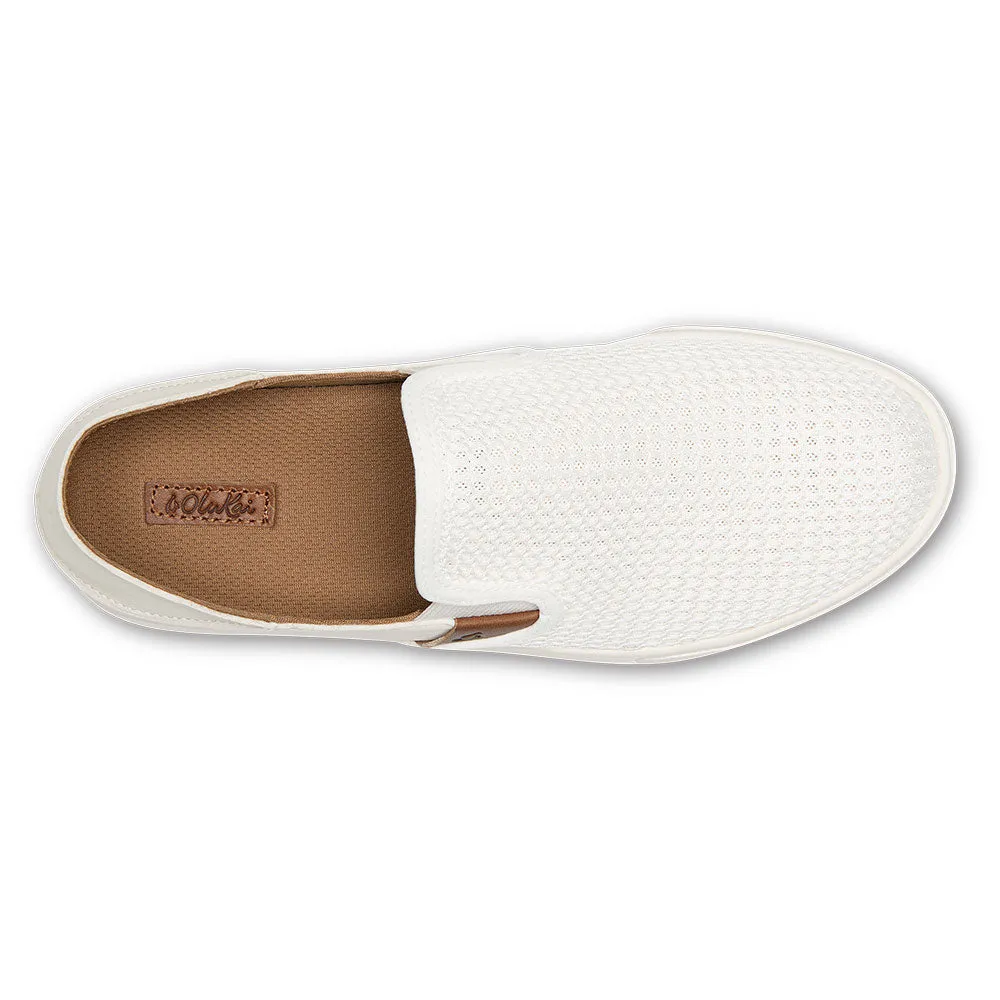 OluKai Pehuea Mesh Slip-On White (Women's)