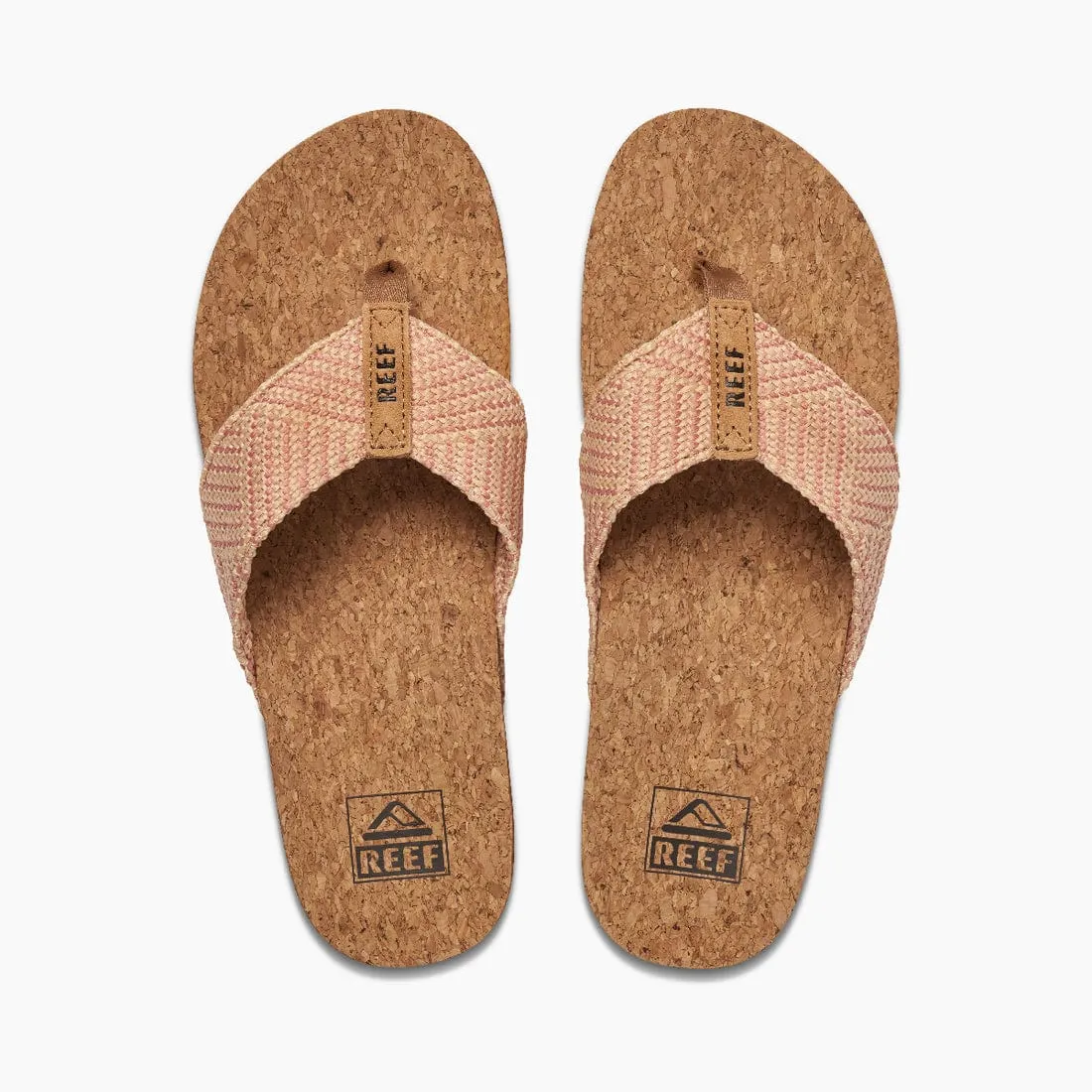 Reef Women's Cushion Strand Flips- Rose