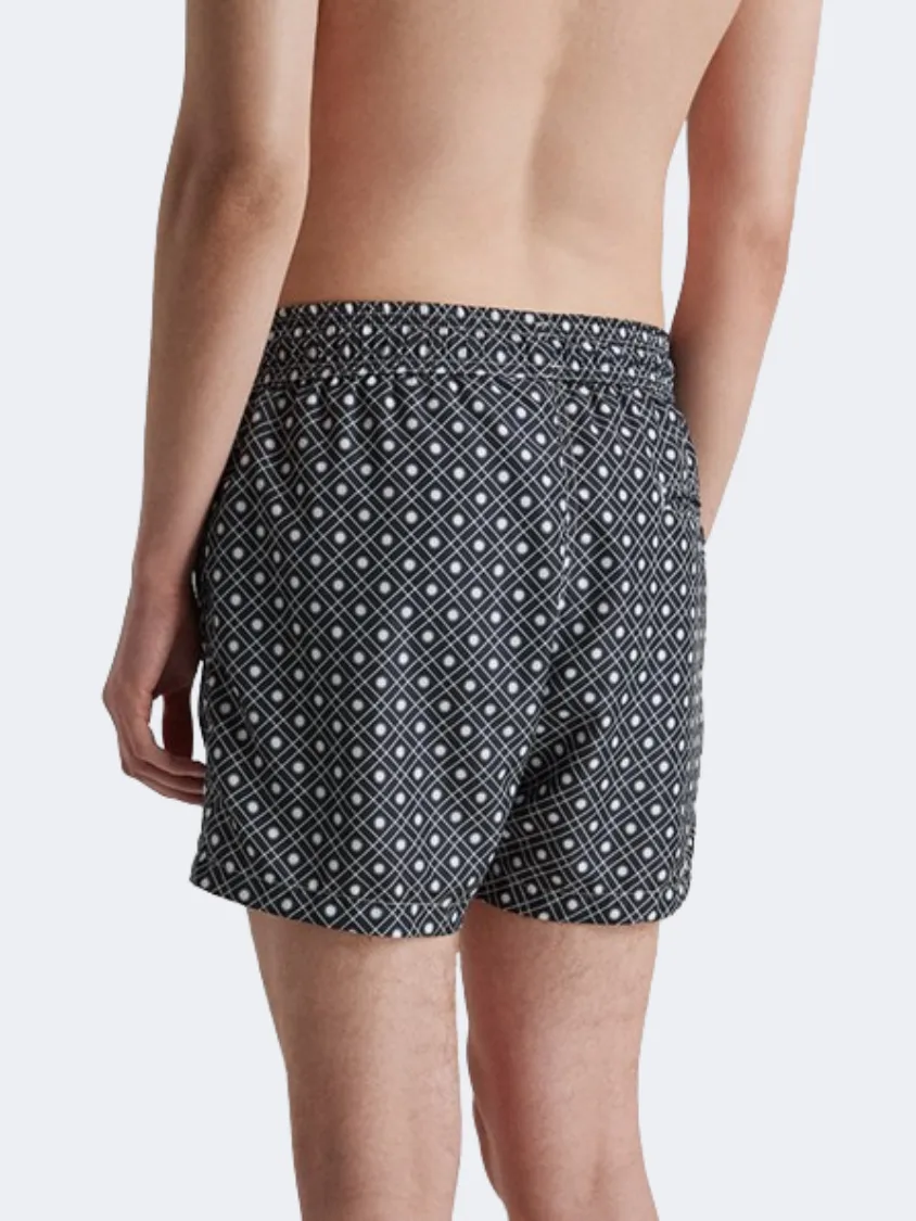 Sea You Soon Marbella Men Beach Swim Short Black