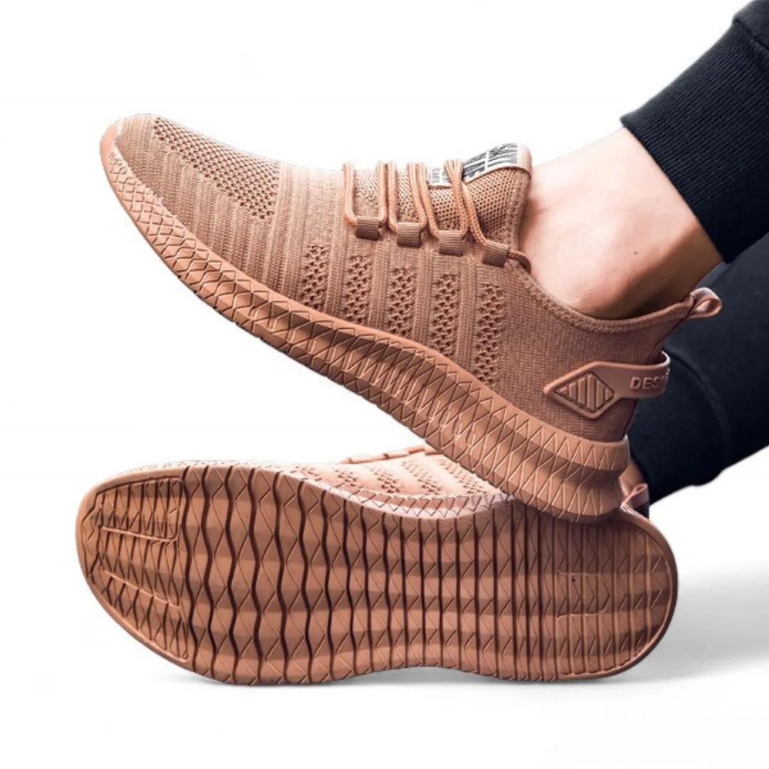 SOOFEET ORTHOPEDIC MEN SHOES BREATHABLE SOFT SOLE FOR RUNNING SNEAKERS