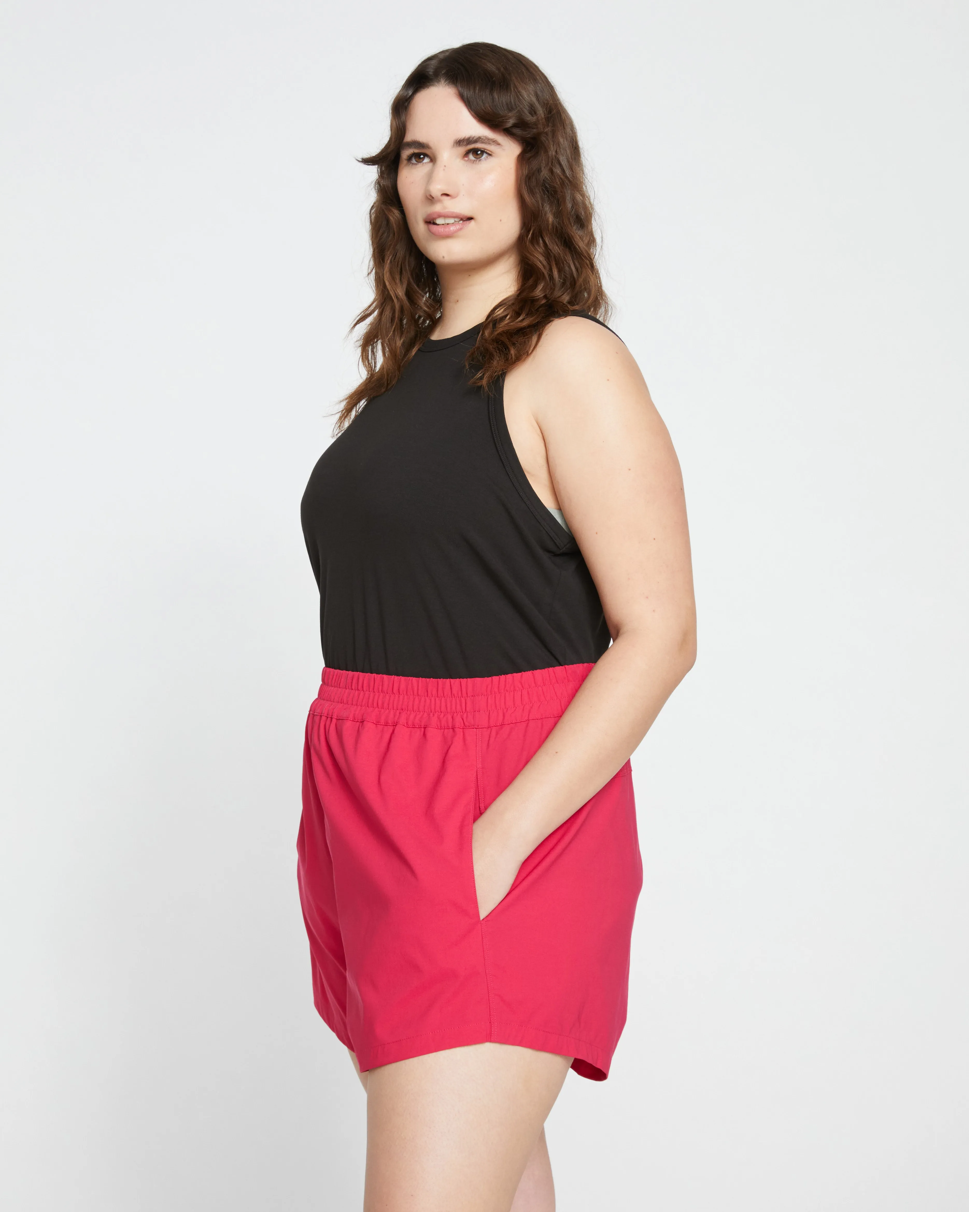Sunny Swim Shorts - Cerise