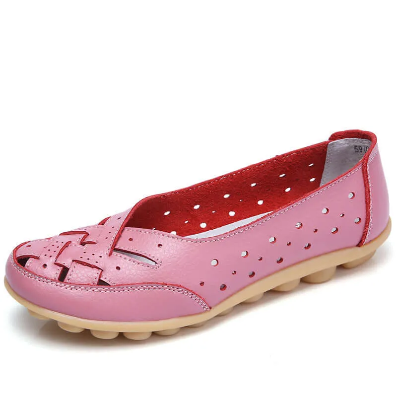 Super comfortable leather sandals Orthopaedic Loafers In Breathable Leather
