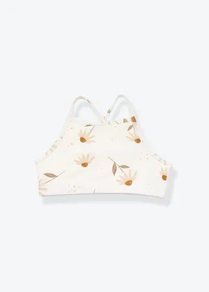 Swim Top _ Viola / Coconut